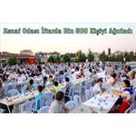 Esnaf Odası 2. düzenlenen İftar yemeğinde Bin 500 kişiyi ağırladı.
